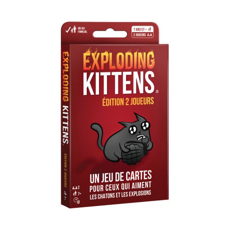 Exploding Kittens : edition 2 joueurs