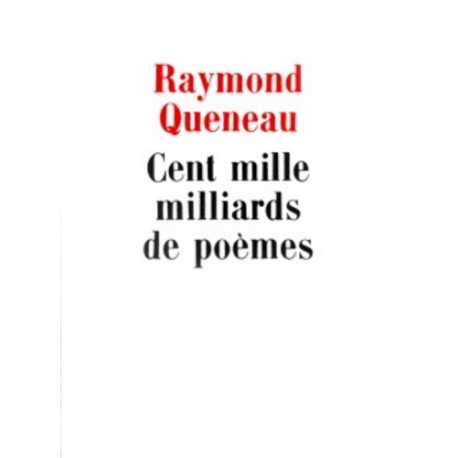 Cent mille milliards de poèmes