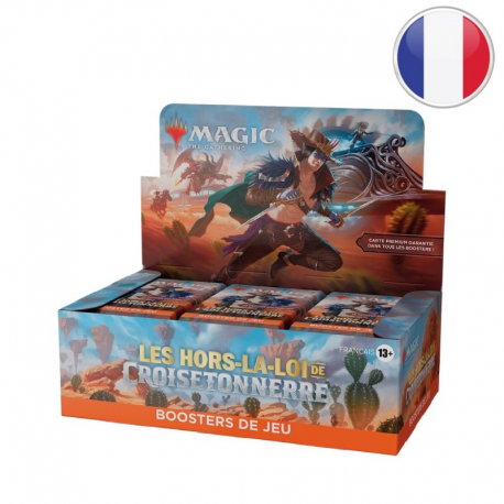 Les hors-la-loi de Croisetonnerre : Boite de 36 Boosters de jeu FR