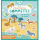 Mes premières gommettes - Les animaux du monde- avec plus de 60 gommettes repositionnables - Album