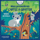 Mes premières cartes à gratter Bébés animaux - Avec 6 cartes à gratter et 1 stylet en bois