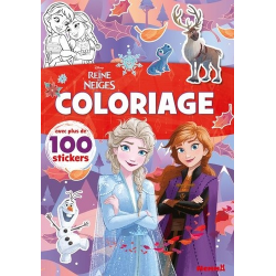 Disney La Reine des Neiges - Avec plus de 100 stickers - Album