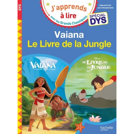 Vaiana - Le livre de la jungle - Poche