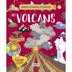 Les volcans - Avec 1 poster 50x70 cm - Album
