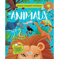 Les animaux - Avec 1 poster 50x70 cm - Album