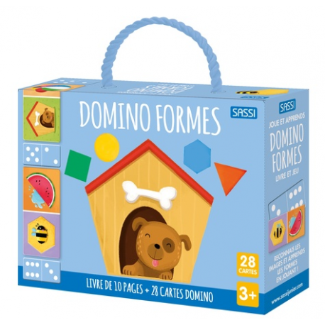 Domino formes - Livre + 28 cartes