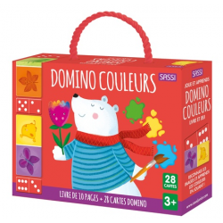 Domino Couleurs - Avec 28 cartes domino