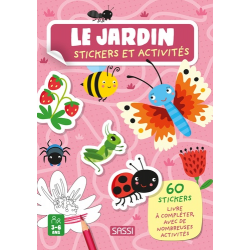 Le jardin - Avec 60 stickers - Album