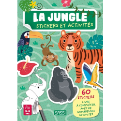 La jungle - Avec 60 stickers - Album