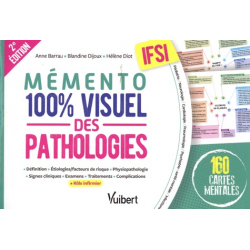 Mémento 100% visuel des pathologies IFSI - 160 cartes mentales - Grand Format