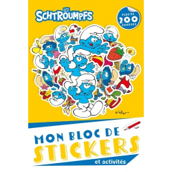 Les Schtroumpfs - Bloc de stickers et activités - Album