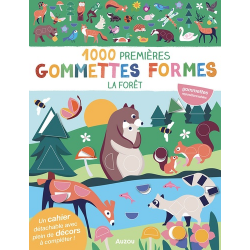 1000 premières gommettes formes La Forêt - Album