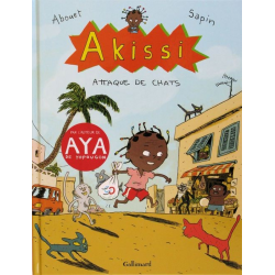 Akissi - Tome 1 - Attaque de chats