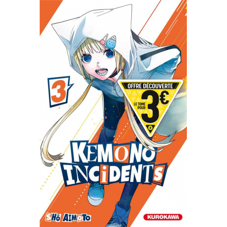 Kemono incidents - Tome 3 - Tome 3