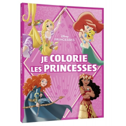 Je colorie les princesses - Grand Format