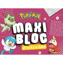 Pokémon - Maxi bloc d'activités - Méga bloc