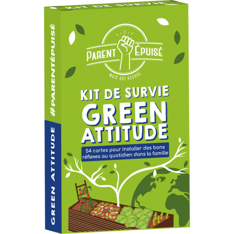 Parent Épuisé : Kit de Survie Green Attitude