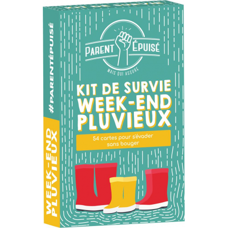 Parent Épuisé : Kit de Survie Week-End pluvieux