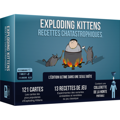 Exploding Kittens : Recettes Chatastrophiques