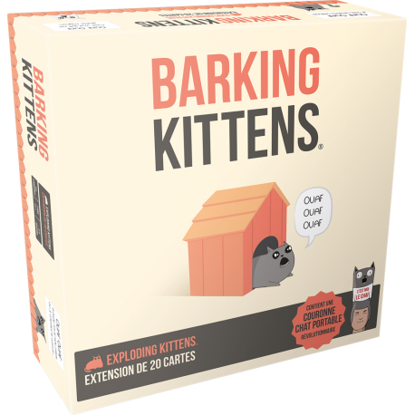 Exploding Kittens : Extension Barking Kitten