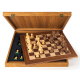 Jeu d'échecs Echiquier 40cm noyer Staunton