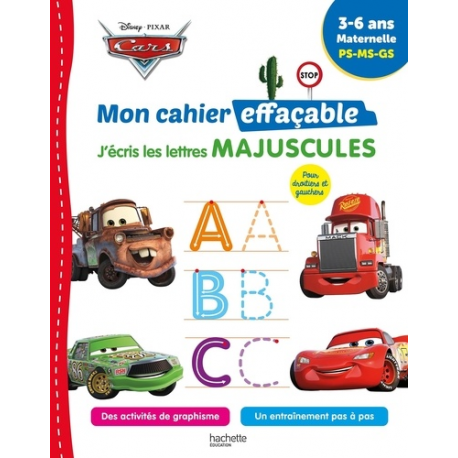 J'écris les lettres majuscules - Maternelle PS-MS-GS - Grand Format