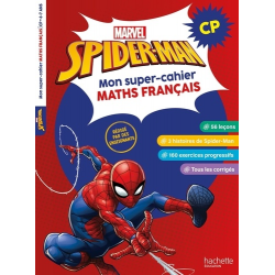 Mon super-cahier maths français Marvel Spider-Man CP - CP - Grand Format