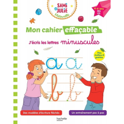 Sami et Julie Maternelle - J'écris les lettres minuscules - MS-GS - Grand Format