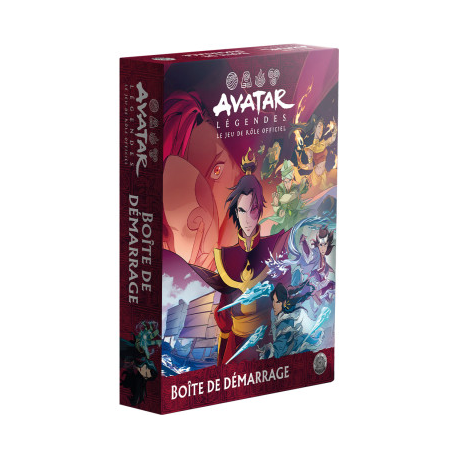 Avatar Legendes - Boite de demarrage