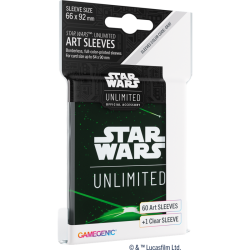 GG : SW Unlimited Art Sleeves : Card Back Green