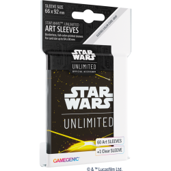 GG : SW Unlimited Art Sleeves : Card Back Yellow