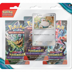 Pack 3 Boosters Pokémon EV06 - Mascarade Crépusculaire