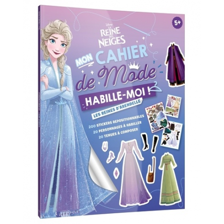 Mon cahier de mode Habille-moi - La reine des neiges - Album