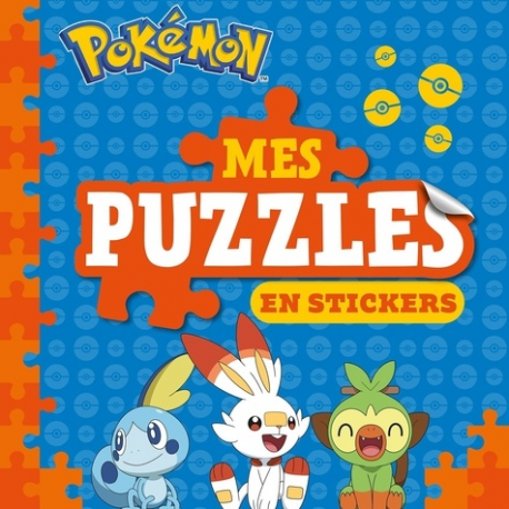 Mes puzzles en stickers Pokémon - Grand Format