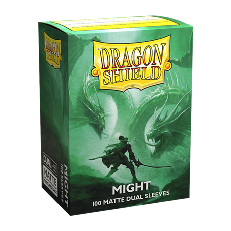 100x Dragon Shield DUAL MATTE - MTG 63.5x88 MIGHT