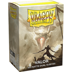 100x Dragon Shield DUAL MATTE - MTG 63.5x88 VALOR