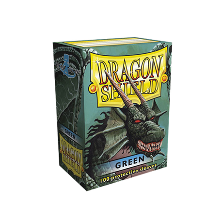 100x Dragon Shield - MTG 63.5x88 GREEN