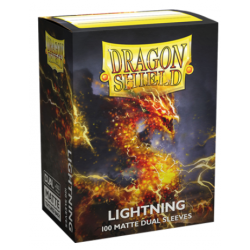 100x Dragon Shield DUAL MATTE - MTG 63.5x88 LIGHTNING AILIA