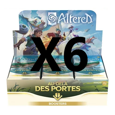 Au-delà des portes : CARTON de 6 Displays 36 boosters FR