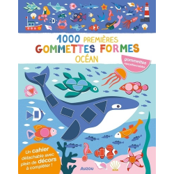 MES TOUT PREMIERS AUTOCOLLANTS - 1000 GOMMETTES - OCÉAN NE