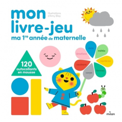 Ma 1re année de maternelle - Mon livre-jeu. Avec 120 autocollants en mousse - Album