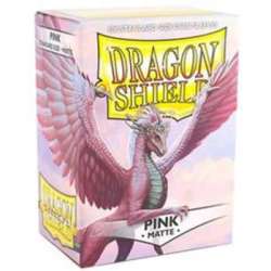 100x Dragon Shield MATTE - MTG 63.5x88 PINK