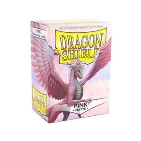 100x Dragon Shield MATTE - MTG 63.5x88 PINK