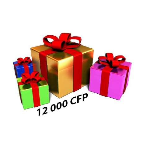 Chèque Cadeau 12000cfp