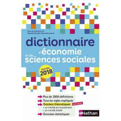 Dictionnaire d'économie et de sciences sociales