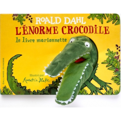 L'énorme crocodile - Le livre marionnette - Album