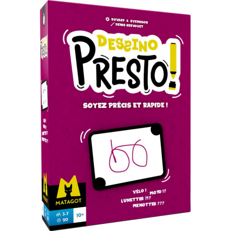 Dessino Presto ! (2022) - Jeux d'Ambiance 