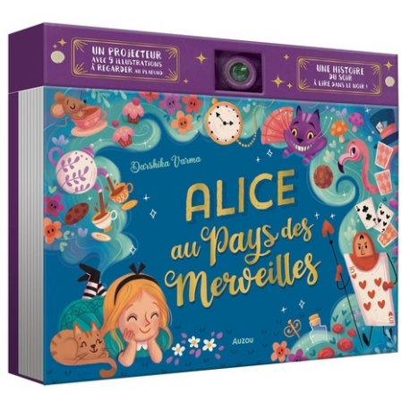 Alice au pays des merveilles - Livre projecteur - Album