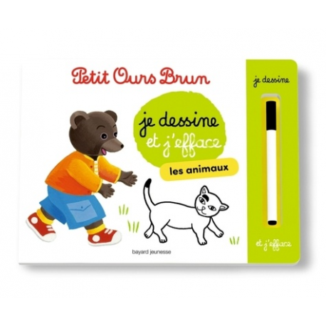 Petit Ours Brun : je dessine et j'efface les formes - Livres jeux et  d'activités